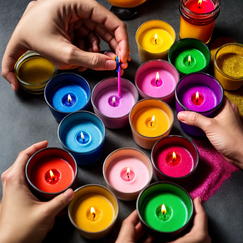 arte candle holder diy