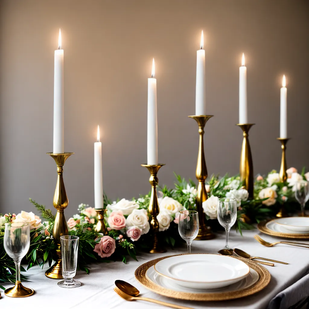 mesa jantar sofisticada candelabros ouro mesa jantar sofisticada candelabros ouro