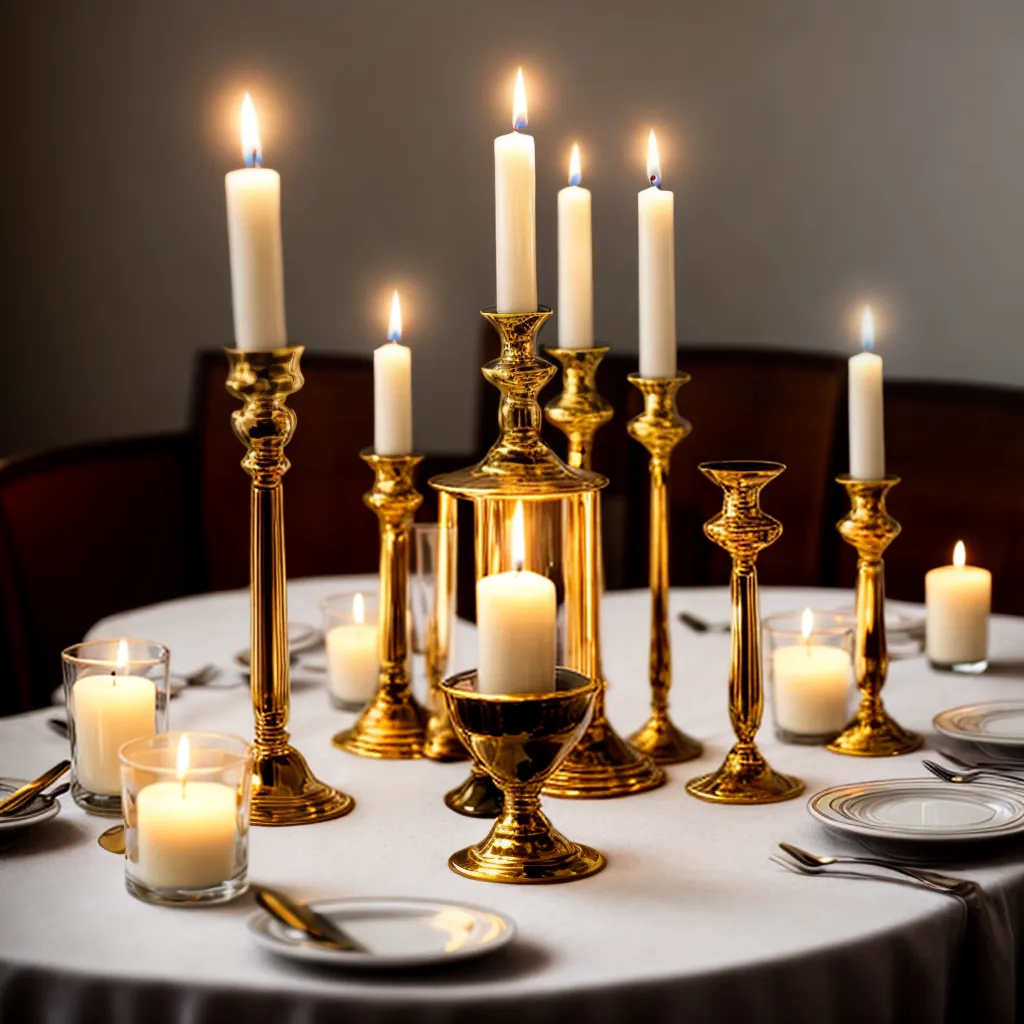mesa decorada candelabros elegantes 1 mesa decorada candelabros elegantes 1