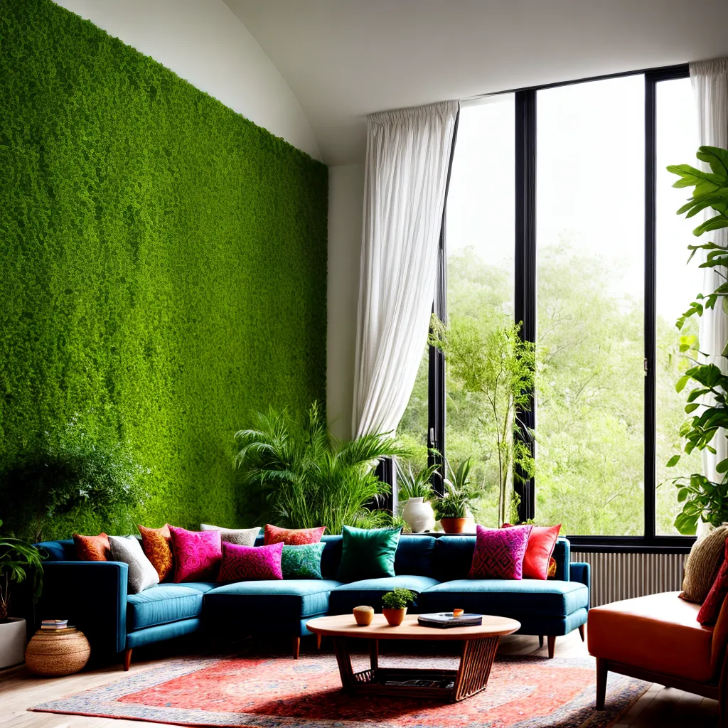sala boho chic espelho plantas sala boho chic espelho plantas