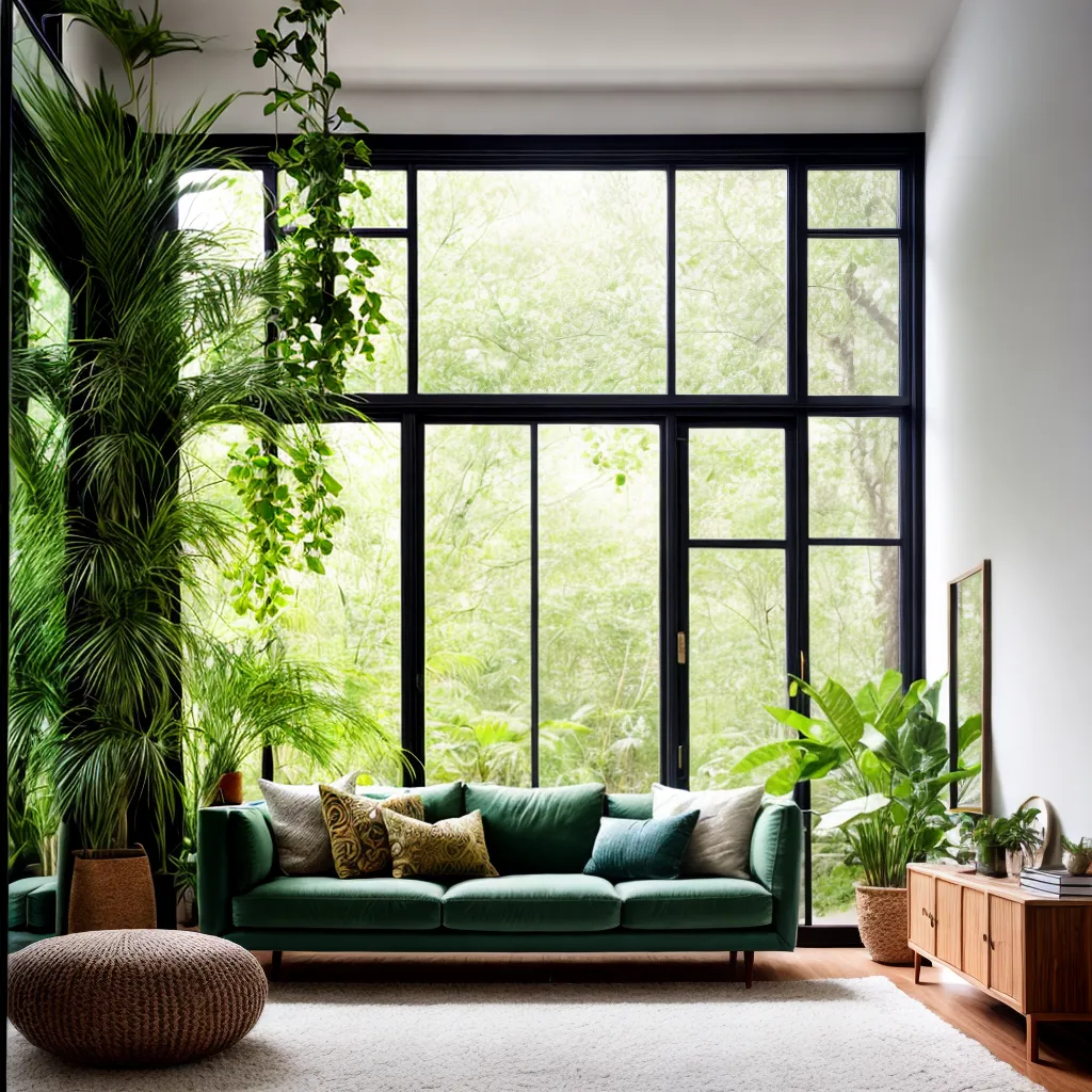 sala decorada espelhos organicos plantas sala decorada espelhos organicos plantas
