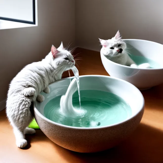 gato banho agua momento sereno gato banho agua momento sereno