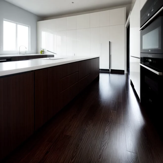 cozinha moderna piso laminado escuro cozinha moderna piso laminado escuro