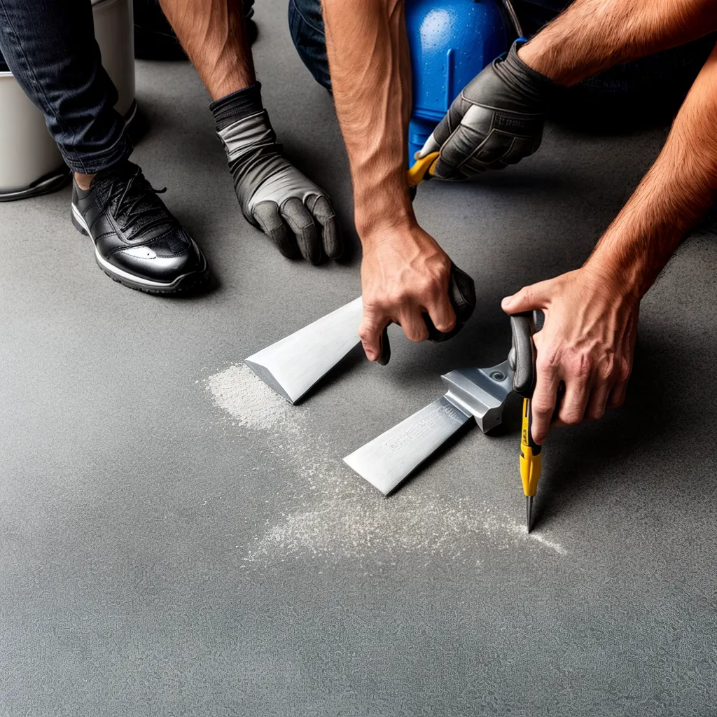instalacao ceramica maos luvas trabalho