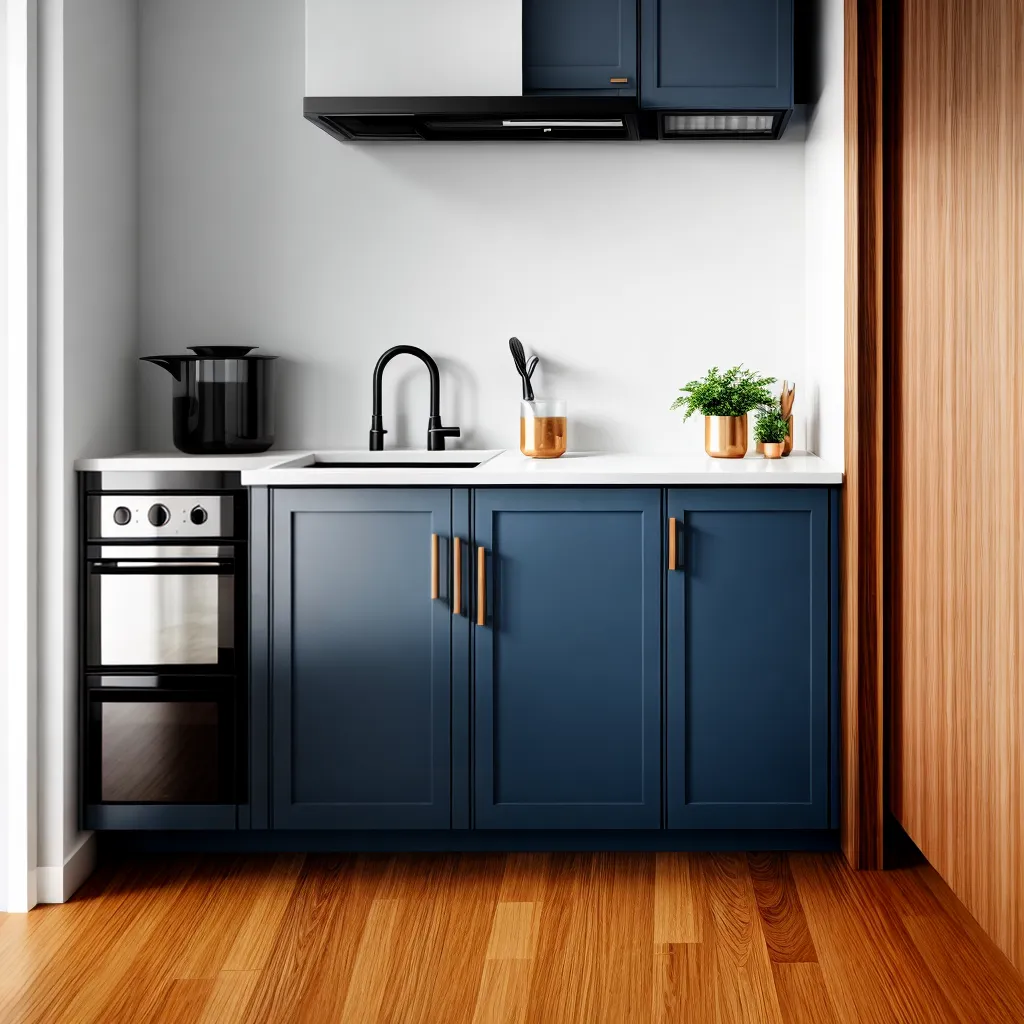 cozinha moderna piso ceramico