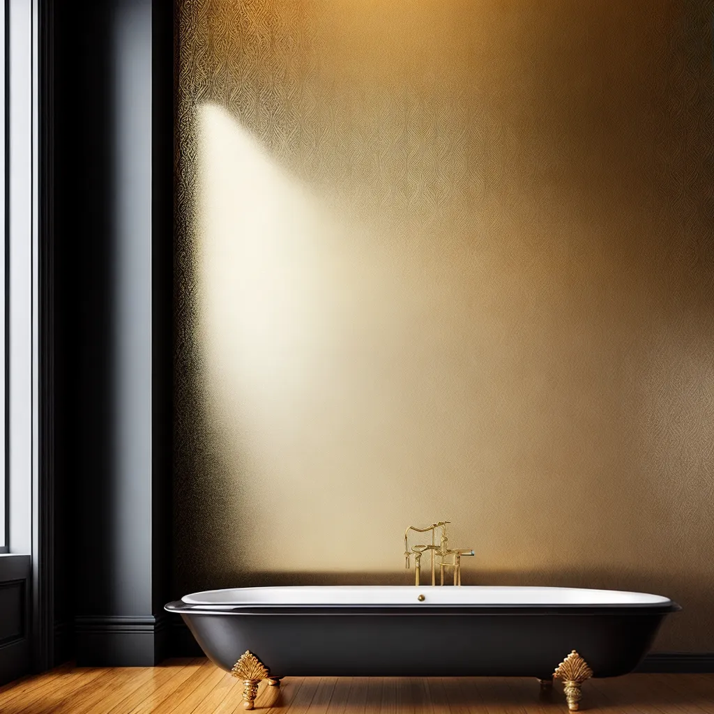 revestimento parede art deco luxo 4
