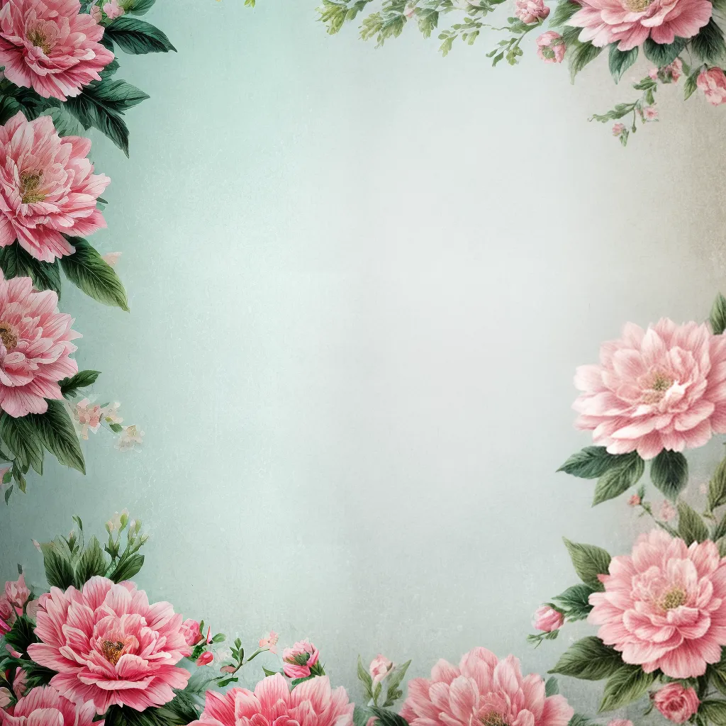 papel de parede vintage floral desgastado 2