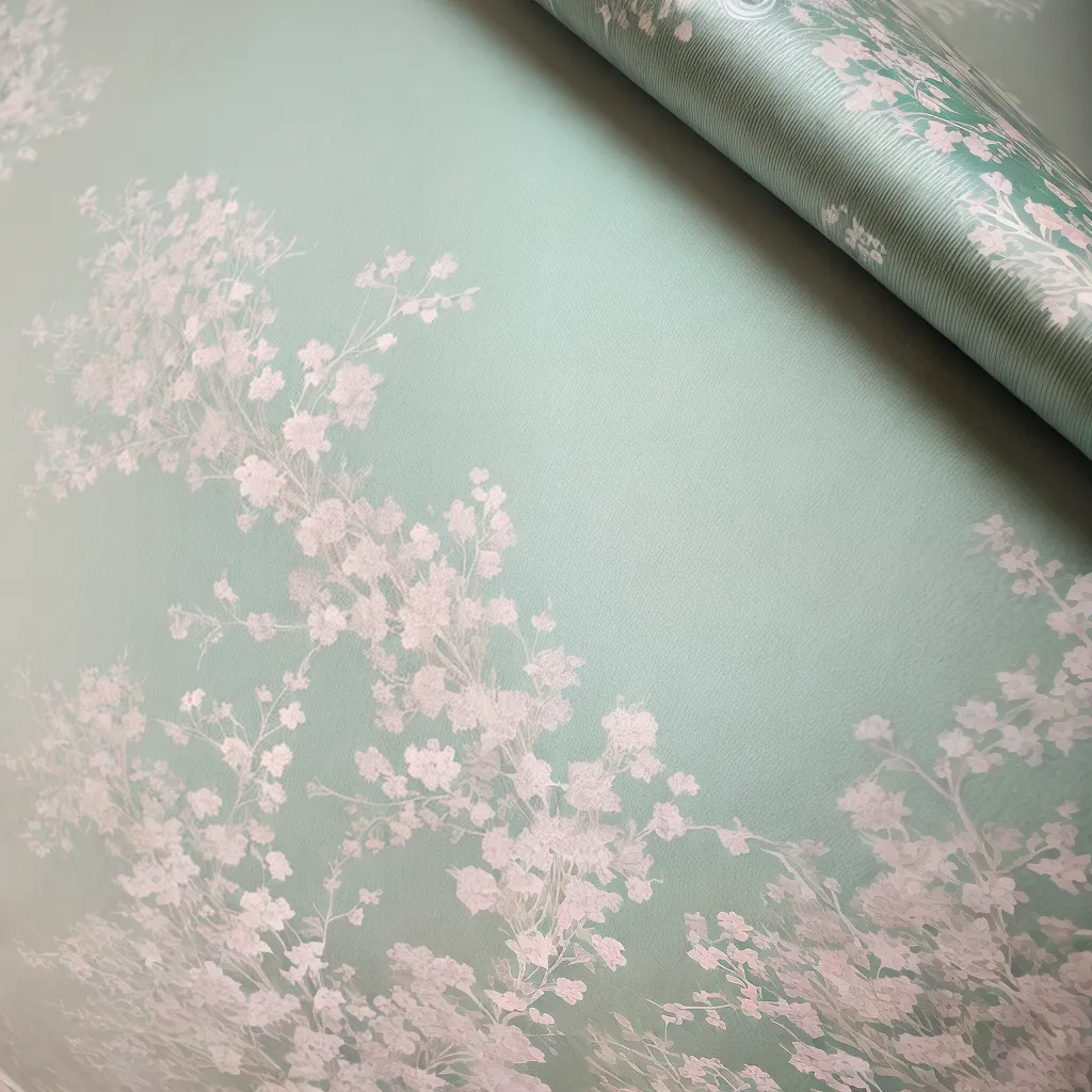 papel de parede desgastado floral vintage 1