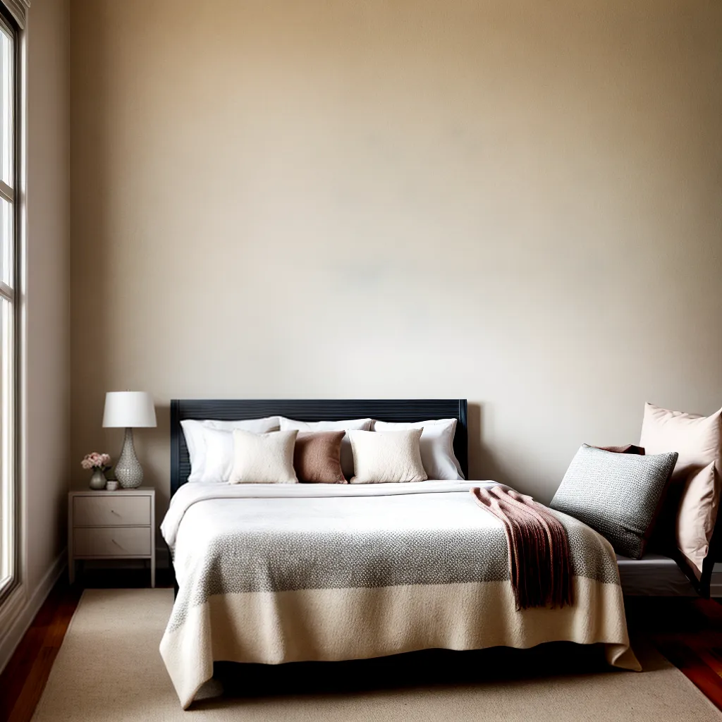 quarto romantico papel de parede floral