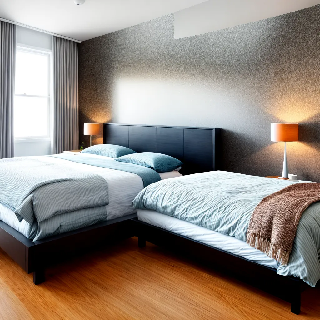 parede quarto revestimento estampado