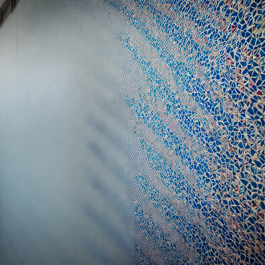 parede azulejos hidraulicos coloridos