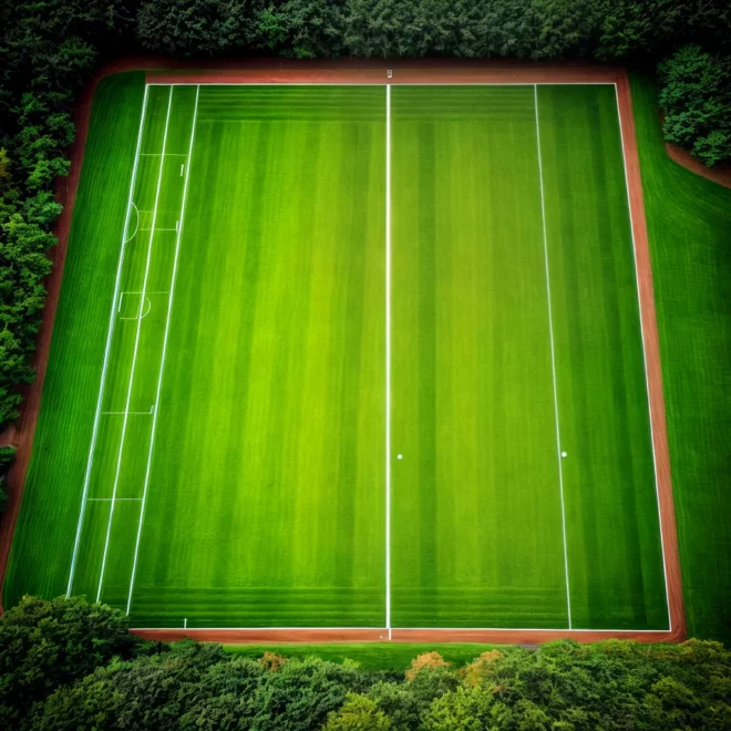 campo futebol vintage sintetico evolucao