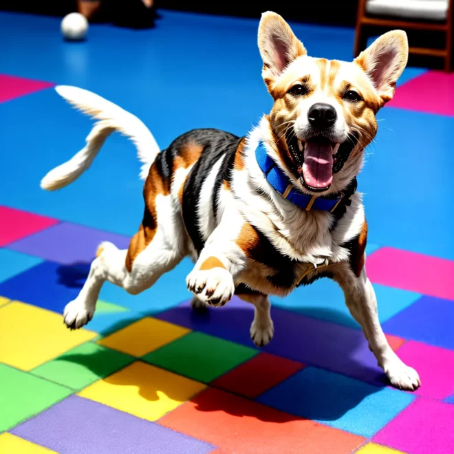cachorro brincando piso borracha pet 1 cachorro brincando piso borracha pet 1