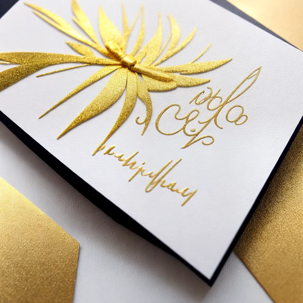 convite casamento calligrafia floral ouro