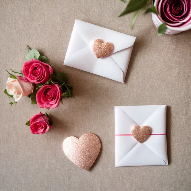 convite diy dia dos namorados romance