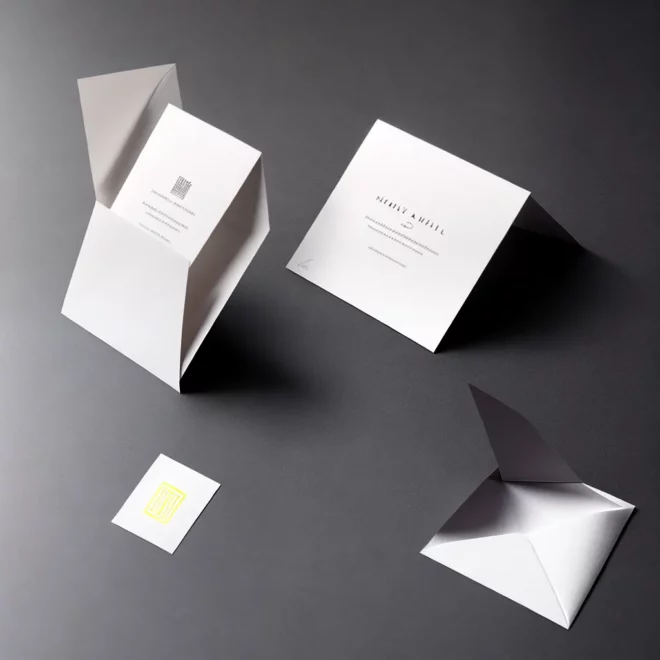 convite branco minimalista elegante