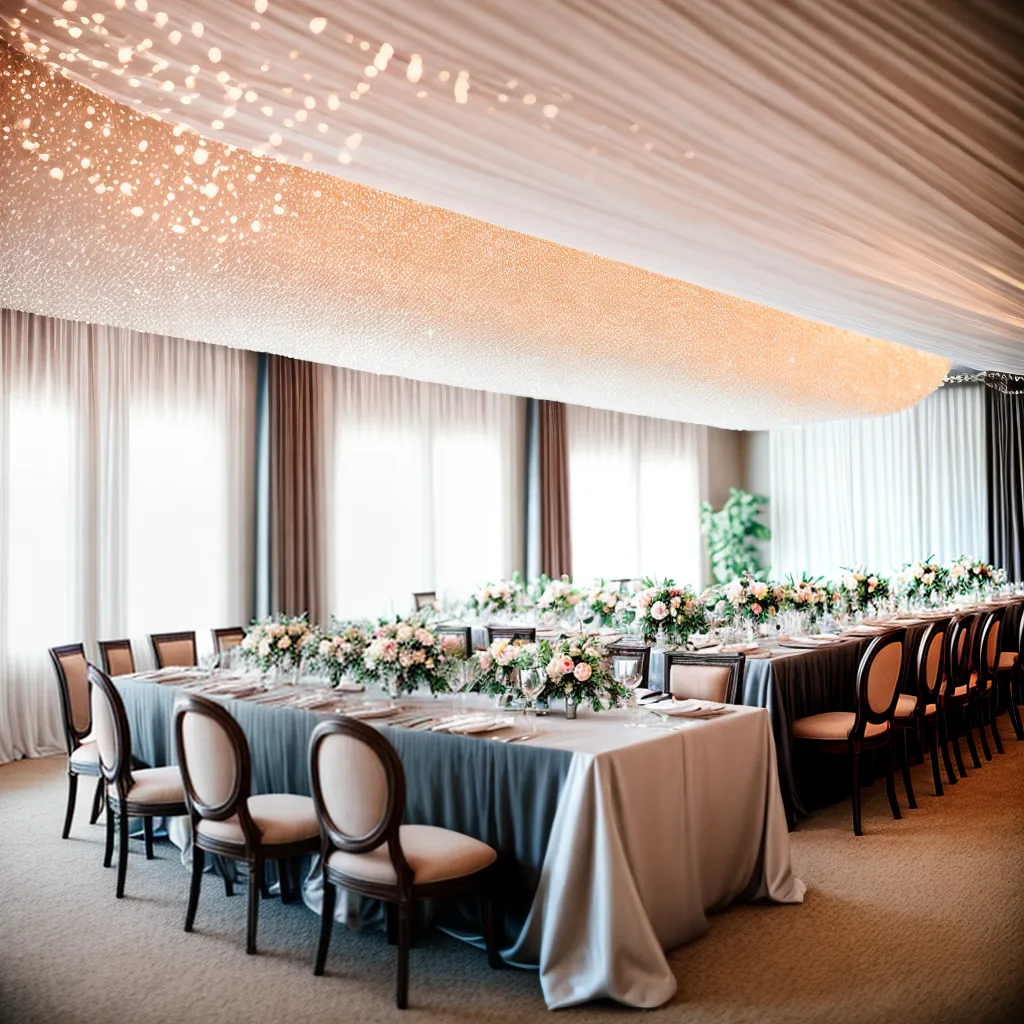 casamento moderno decoracao luzes flores