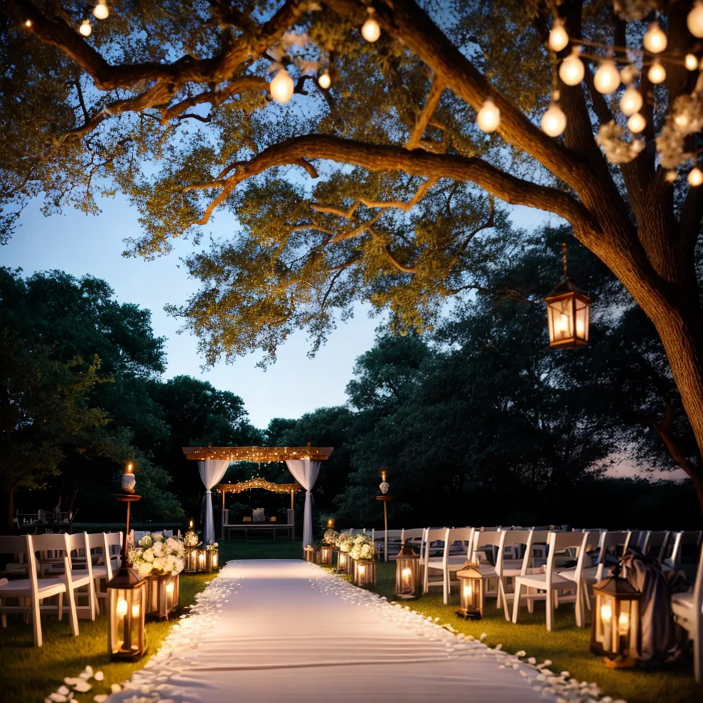 casamento ao ar livre lanternas flores rustico
