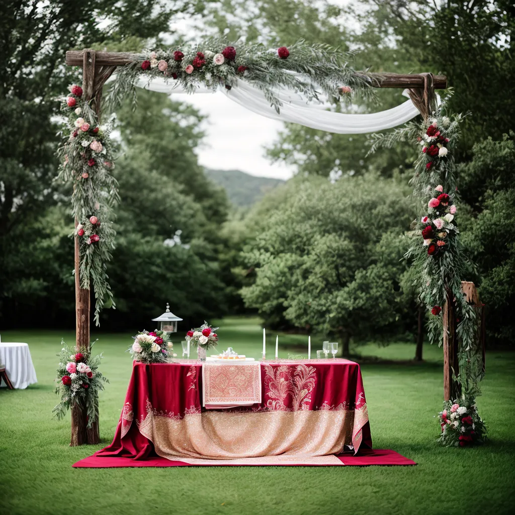 casamento diy cerimonia arco madeira