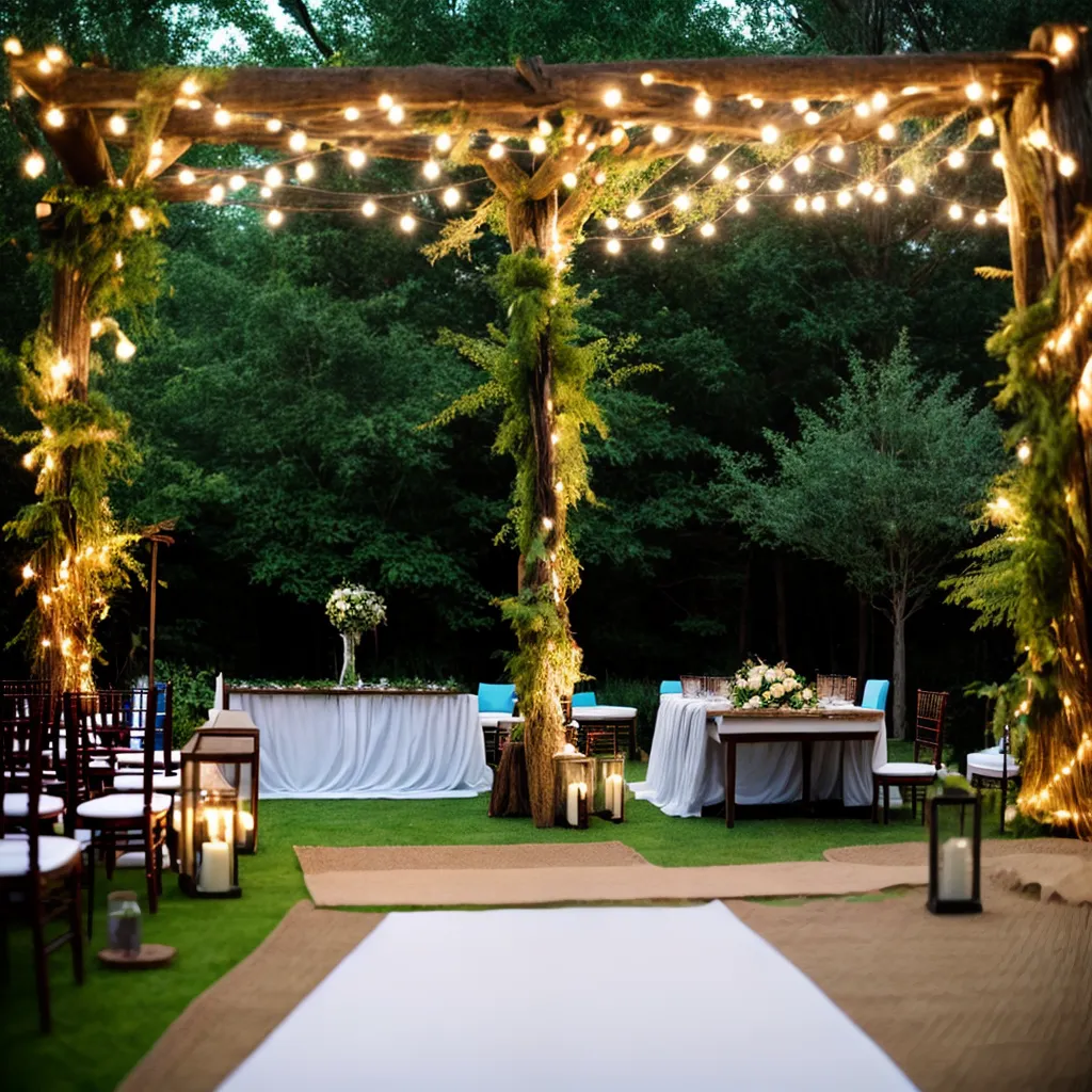 casamento ao ar livre decoracao rustica 1
