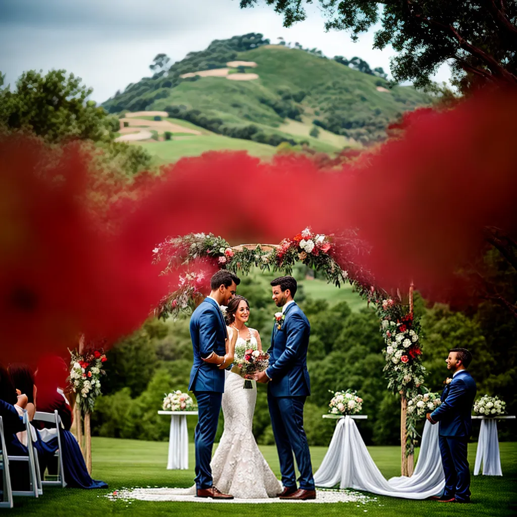 casamento ao ar livre cerimonia arco floral