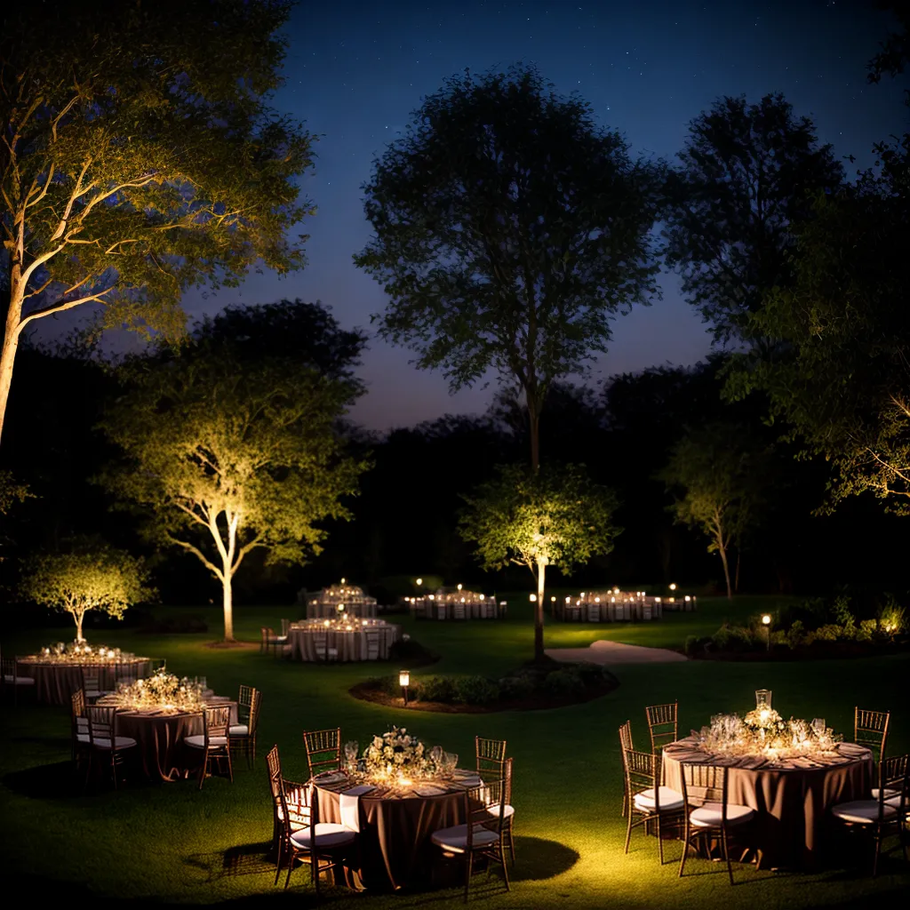 casamento ao ar livre luzes magia casamento ao ar livre luzes magia