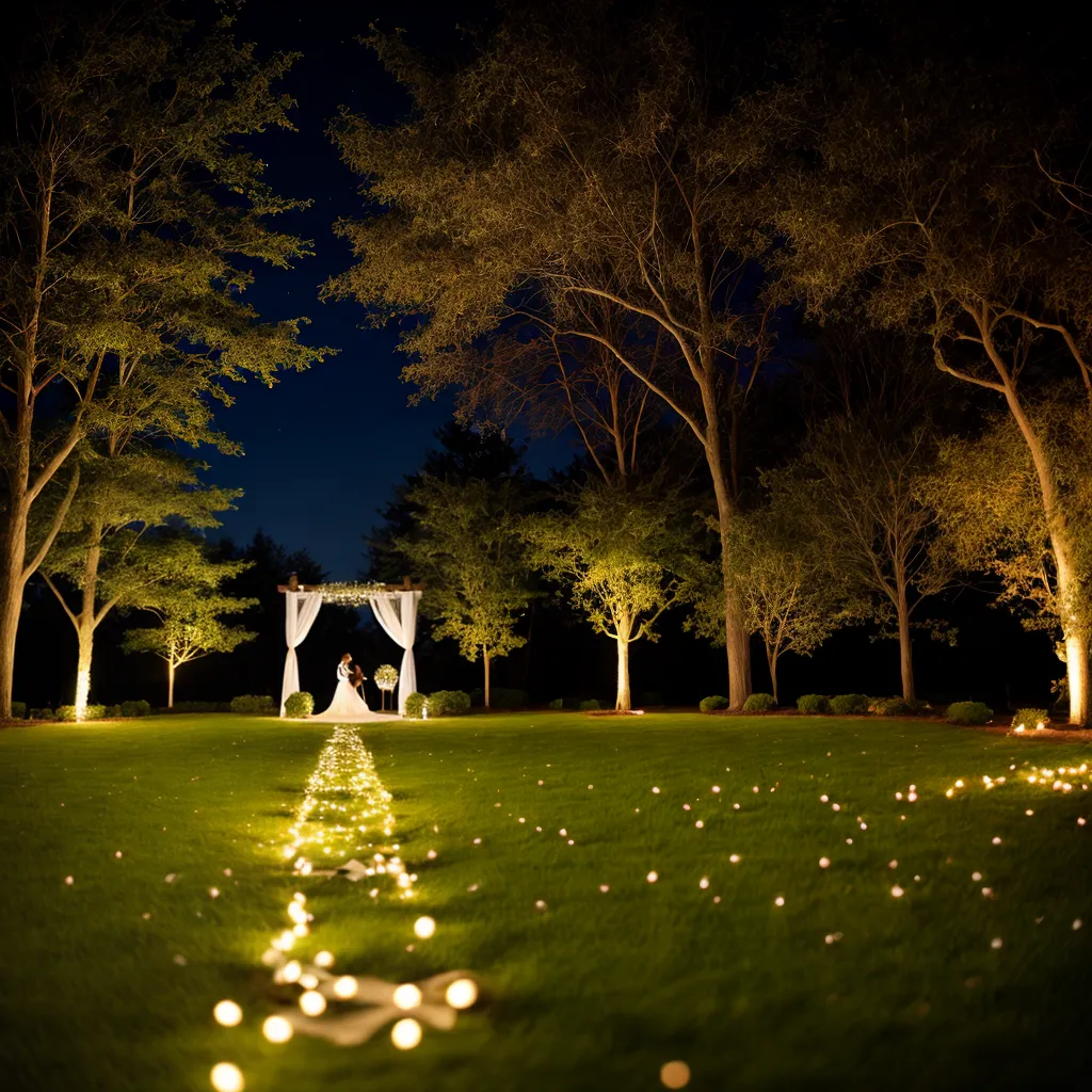 casamento ao ar livre luzes fadas 1 casamento ao ar livre luzes fadas 1