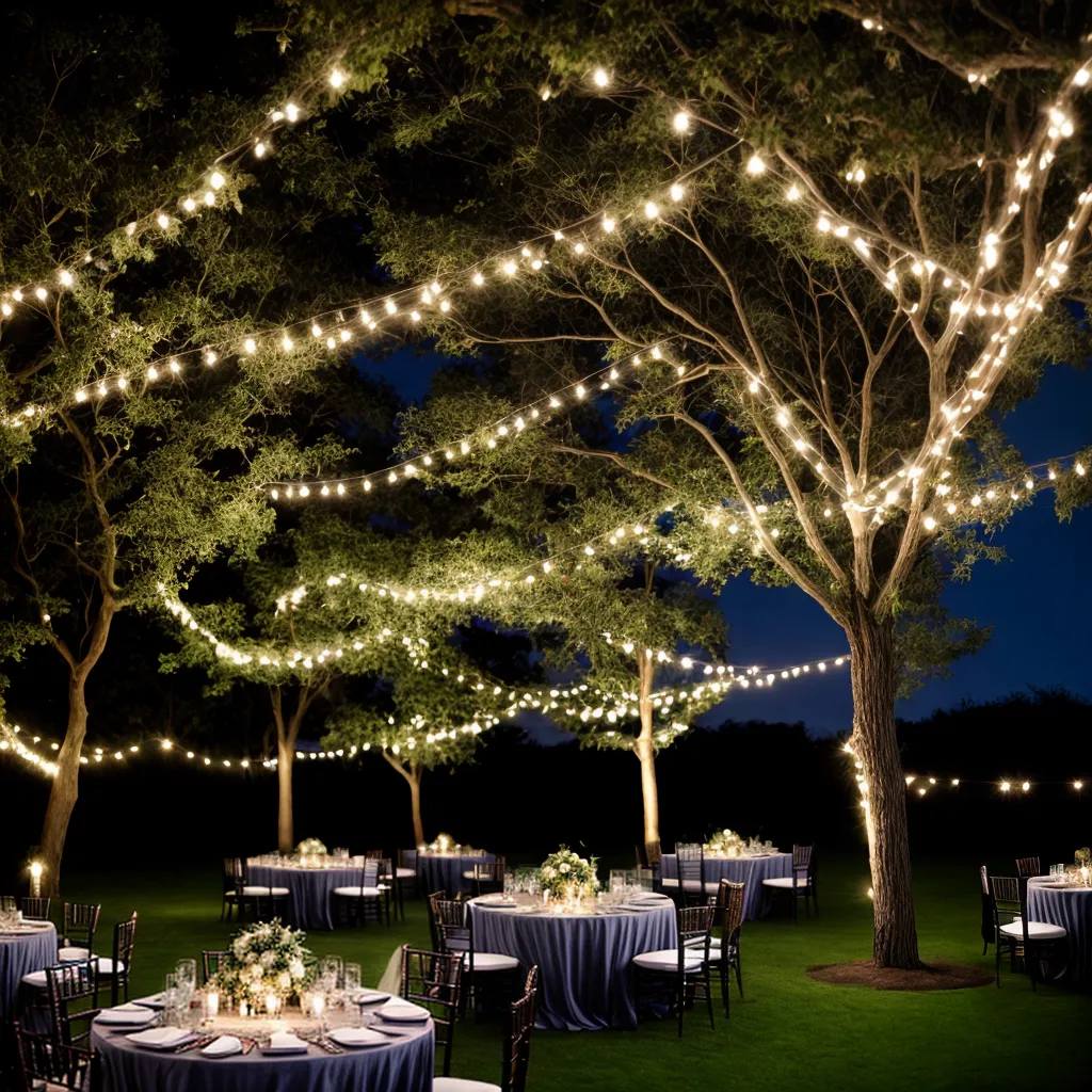 casamento ao ar livre luzes fadas 2 casamento ao ar livre luzes fadas 2