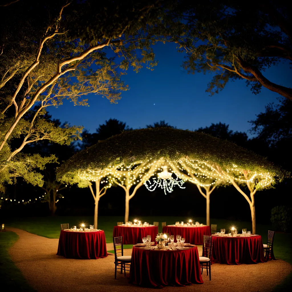 casamento ao ar livre luzes fadas 3 casamento ao ar livre luzes fadas 3