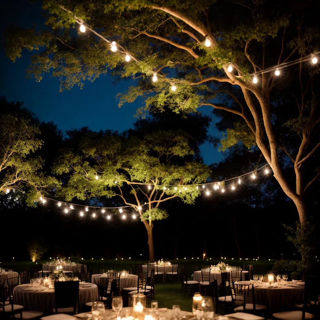 casamento ao ar livre luzes fadas romantico 1 casamento ao ar livre luzes fadas romantico 1