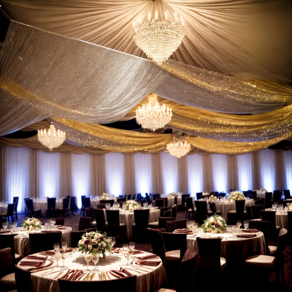 casamento luxuoso flores cristais ouro