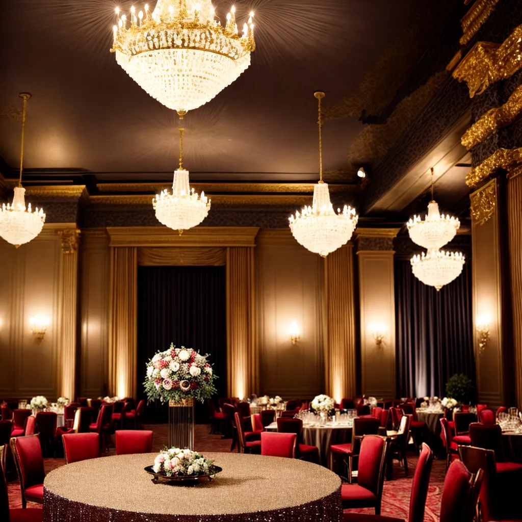 casamento luxuoso salao candelabros flores