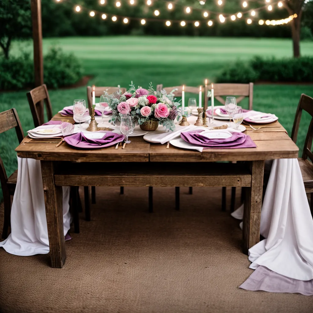 mesa rustica casamento flores campestre
