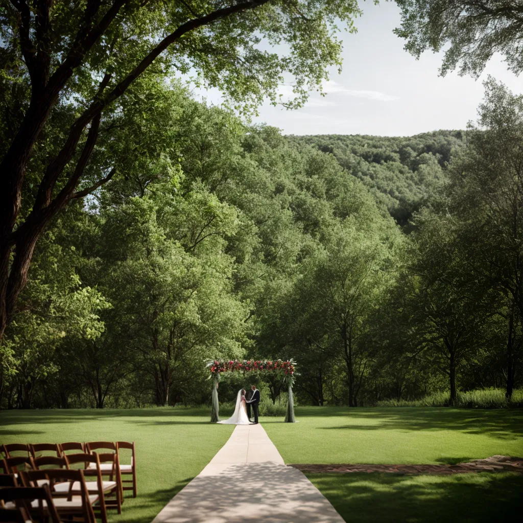 casamento ao ar livre flores selvagens 1