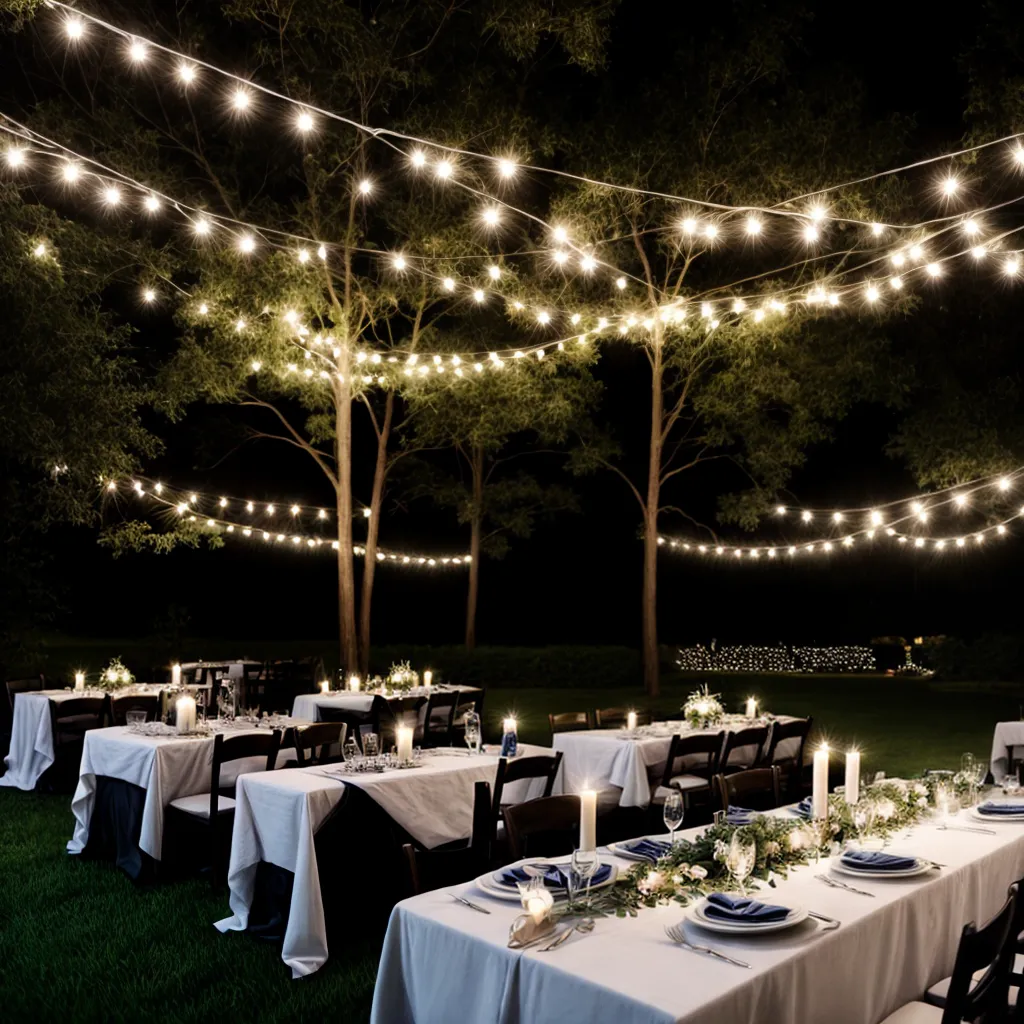 casamento noturno decoracao luzes romantico casamento noturno decoracao luzes romantico