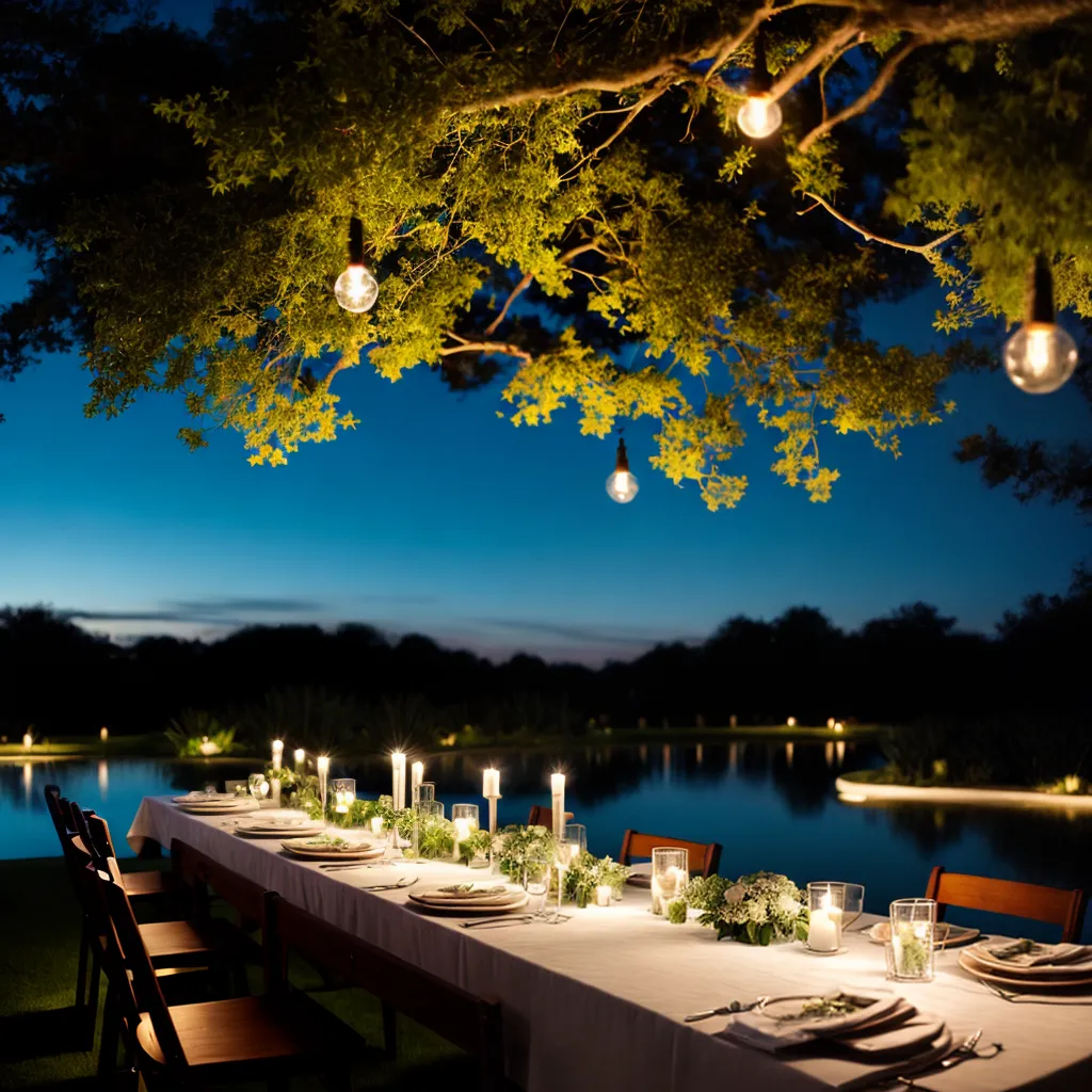casamento noturno decoracao luzes fadas romantico casamento noturno decoracao luzes fadas romantico