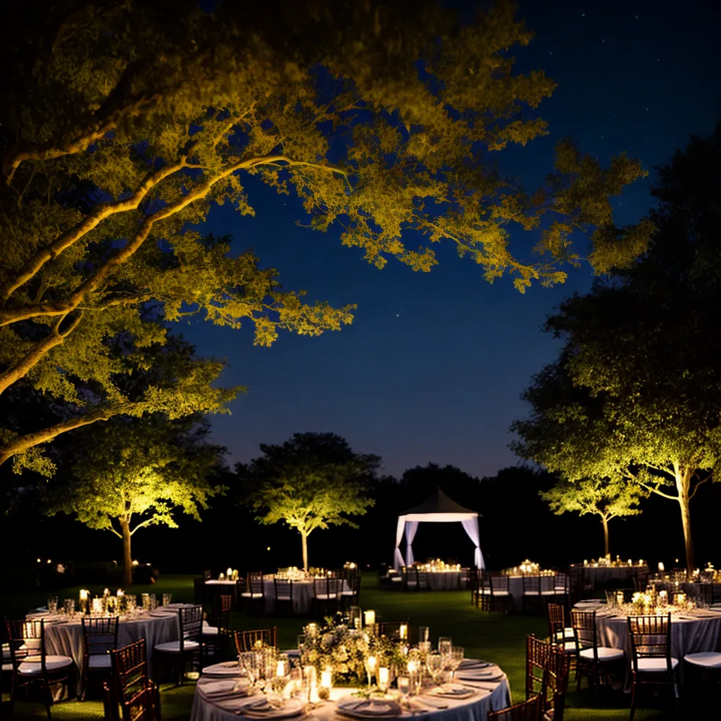 casamento noturno luzes ar livre danca casamento noturno luzes ar livre danca