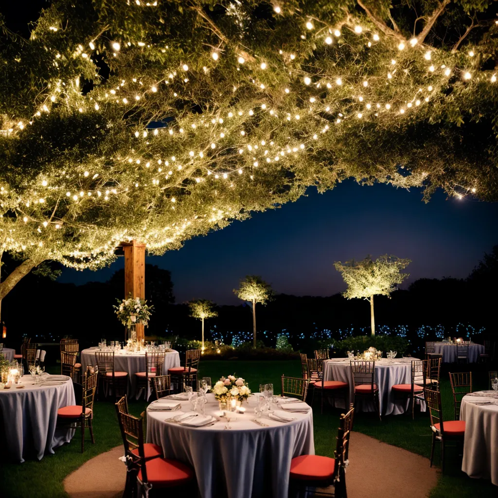 decoracao casamento noturno luzes flores decoracao casamento noturno luzes flores