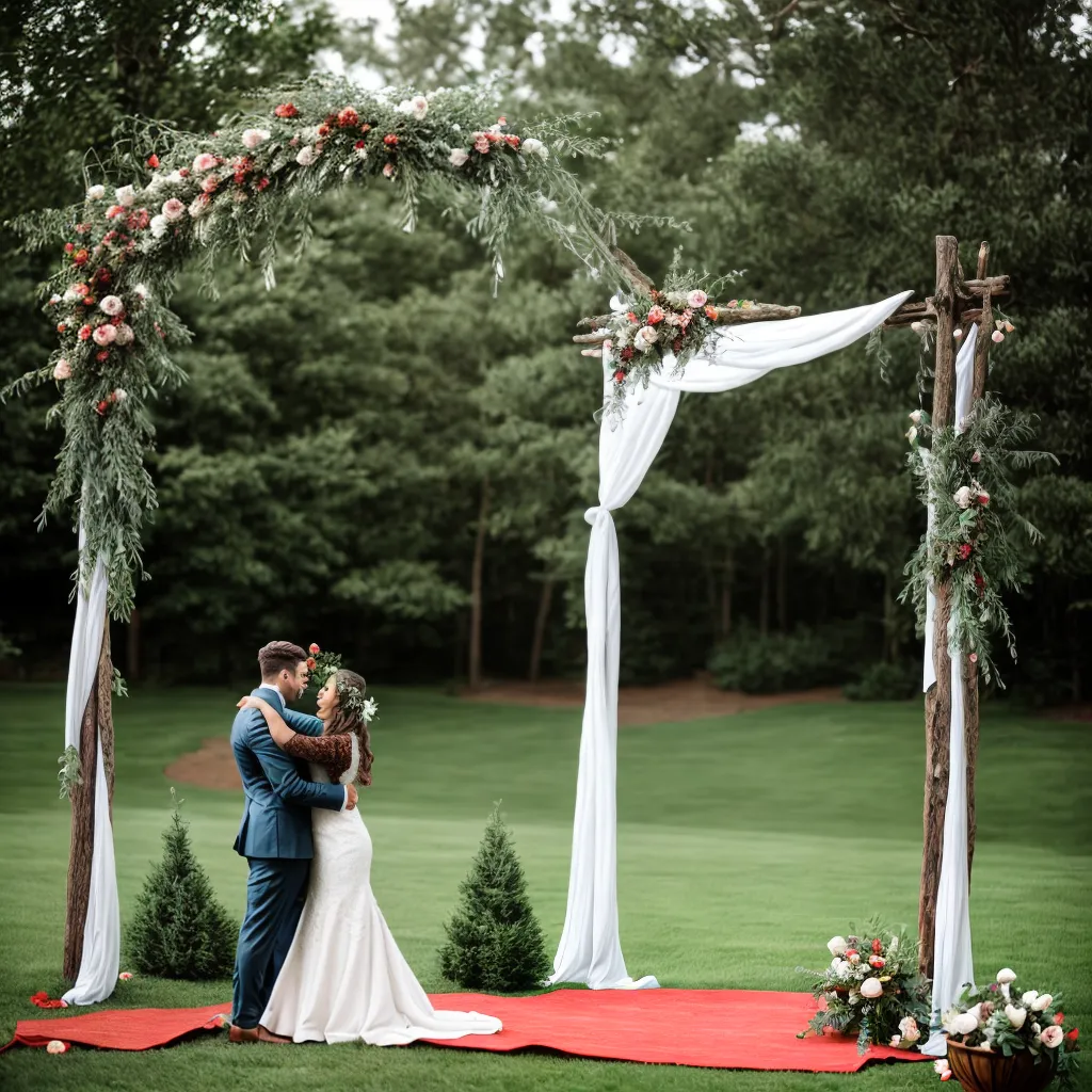 casamento rustico campo luzes fadas arco madeira