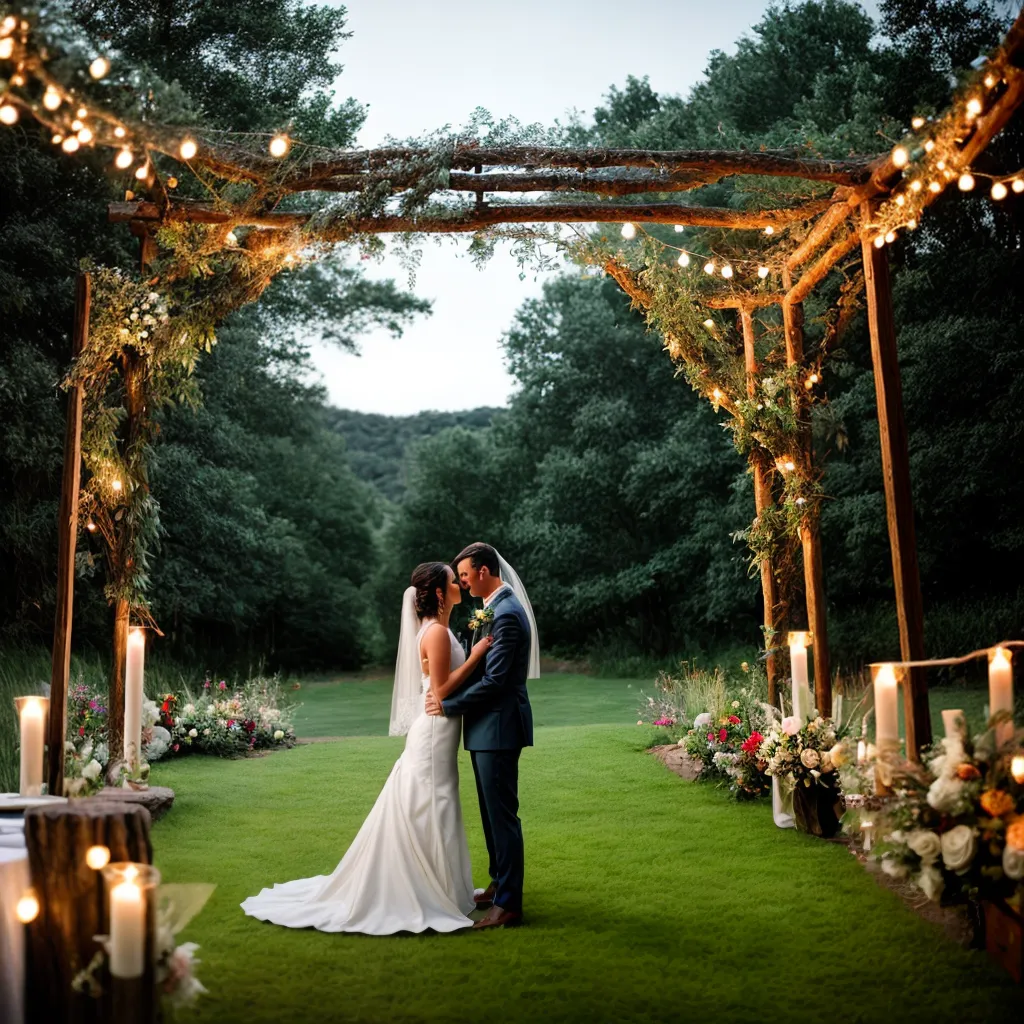 casamento campo verde romantico arco floral