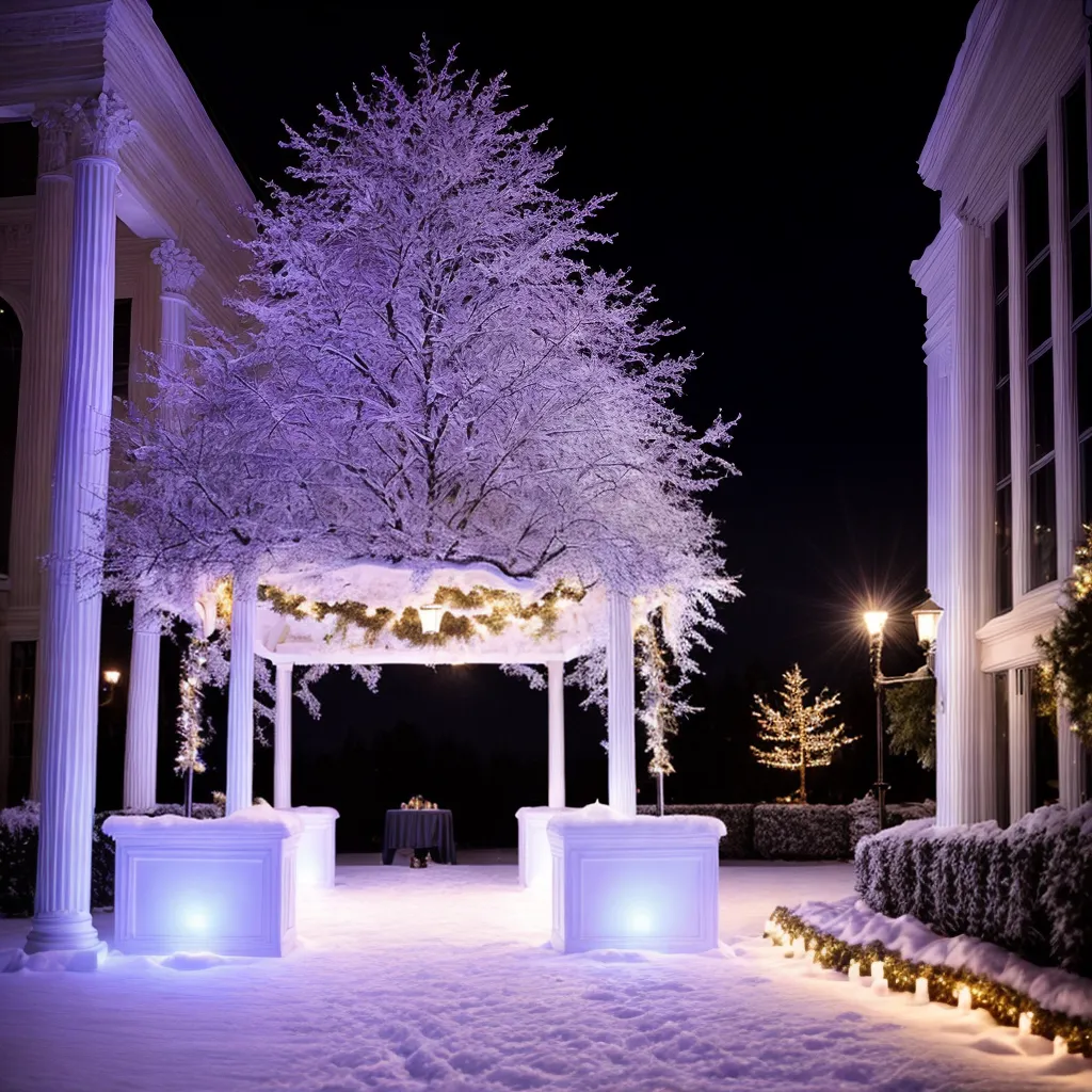 decoracao casamento inverno neve luzes flores decoracao casamento inverno neve luzes flores