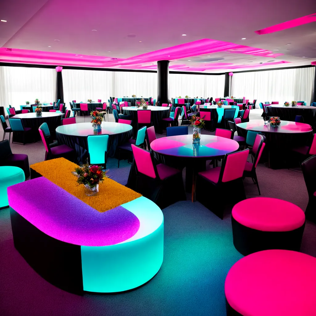 casamento moderno cores ousadas geometrico