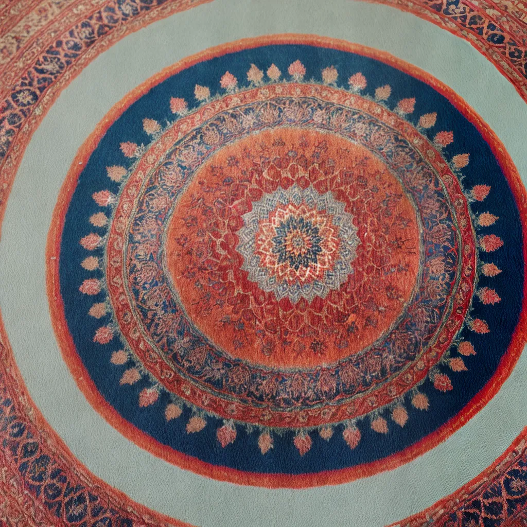 tapete persa intrincado motivos geometricos tapete persa intrincado motivos geometricos