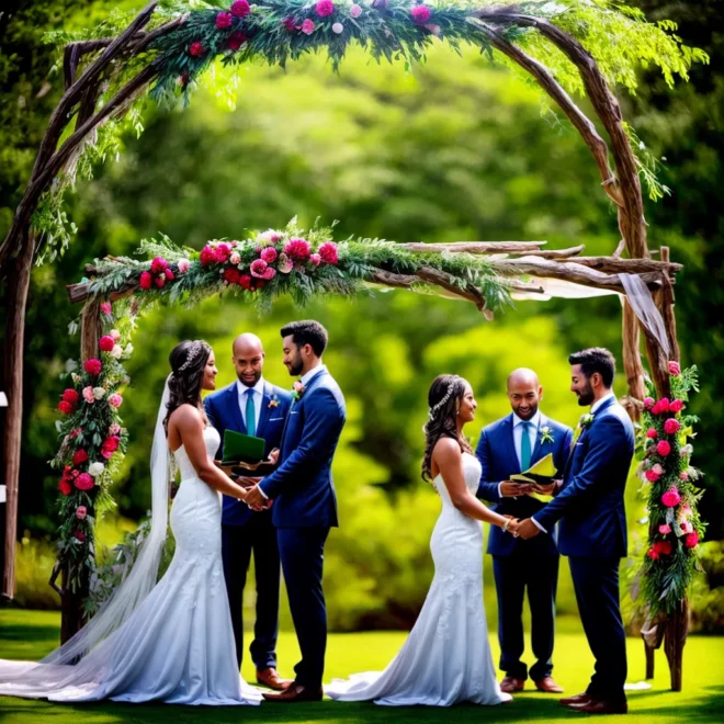 casamento ao ar livre arco madeira suculentas 1 casamento ao ar livre arco madeira suculentas 1