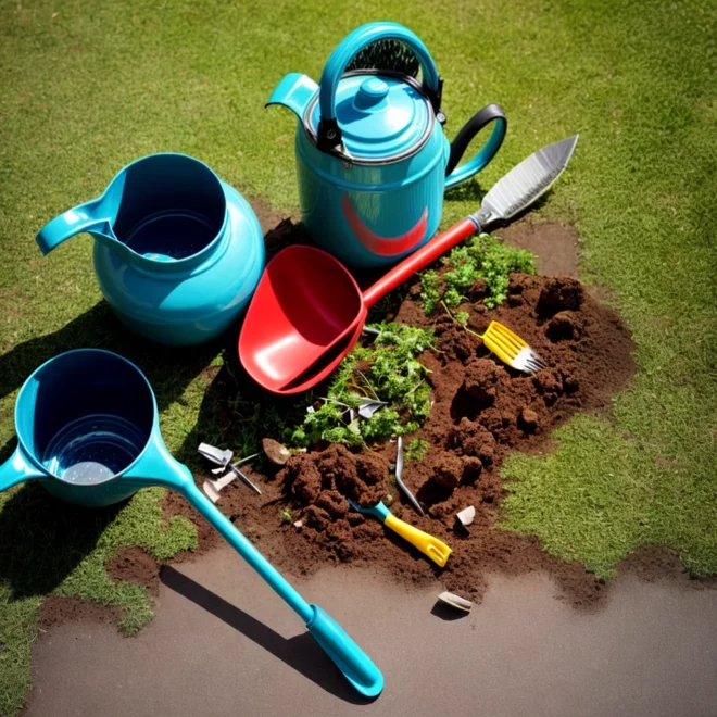 ferramentas jardim recicladas sustentabilidade
