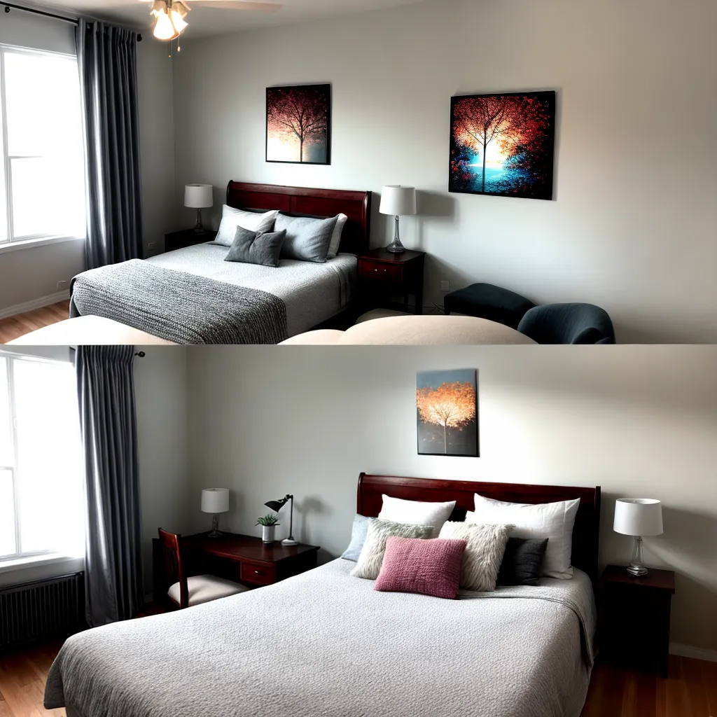 quarto hospedes decorado ambiente acolhedor