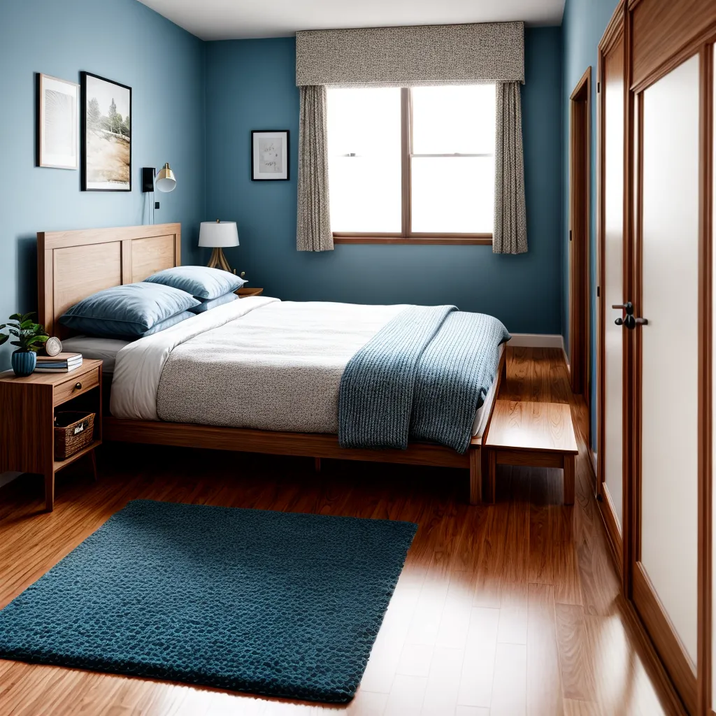 quarto convidados ambiente acolhedor