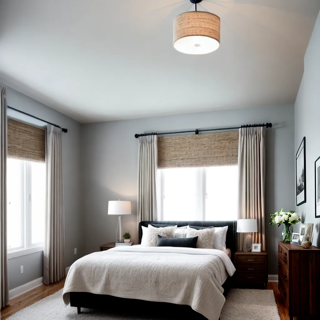 quarto hospedes elegante acolhedor
