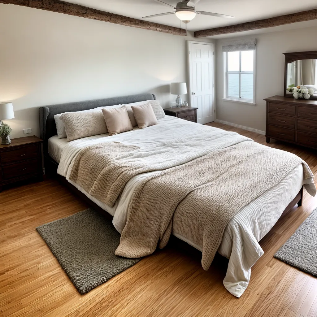 quarto luxuoso neutro romantico