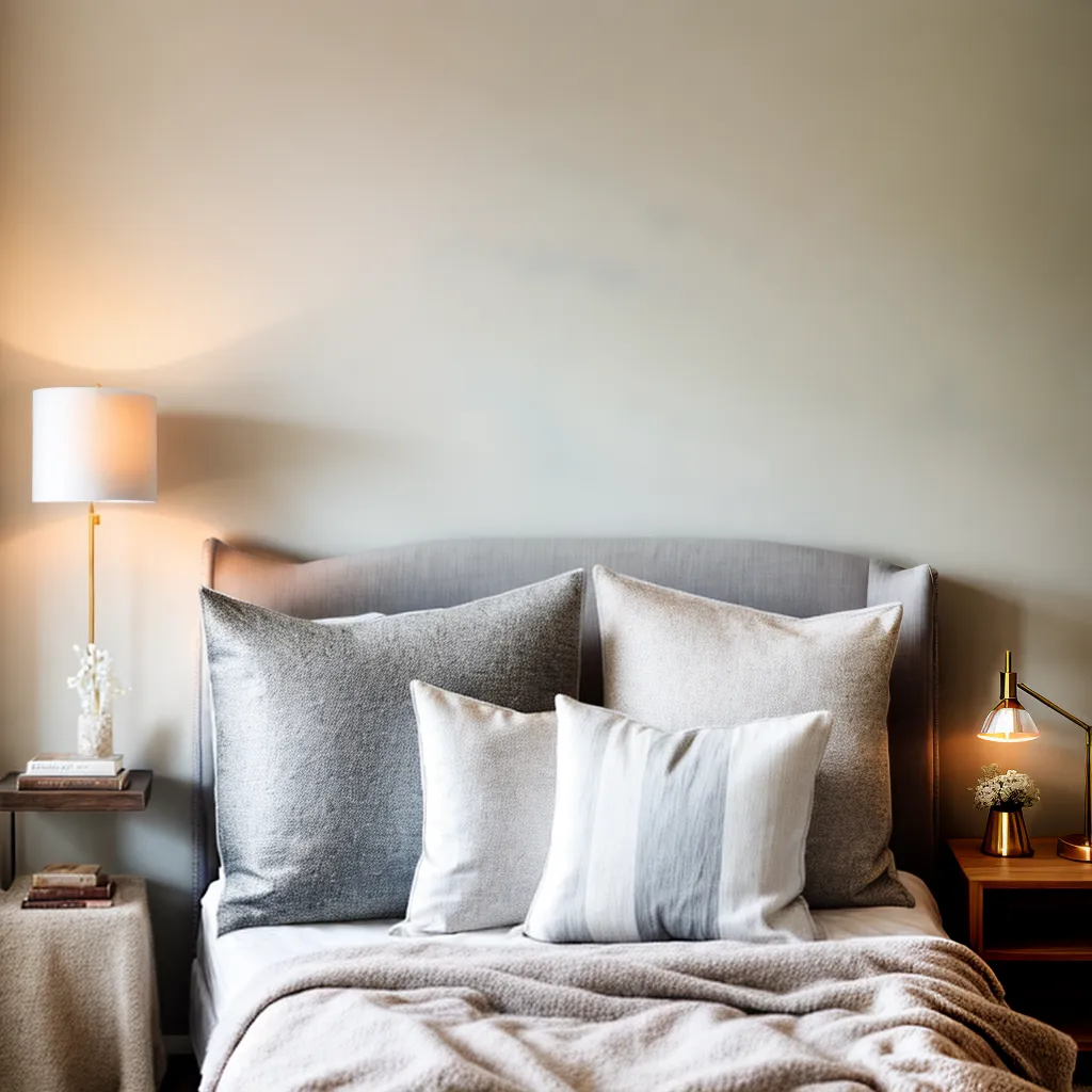 quarto acolhedor elegante ambiente casal